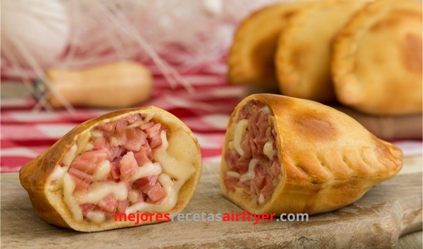 Receta Empanadas con Jamón y Queso en la Freidora de Aire