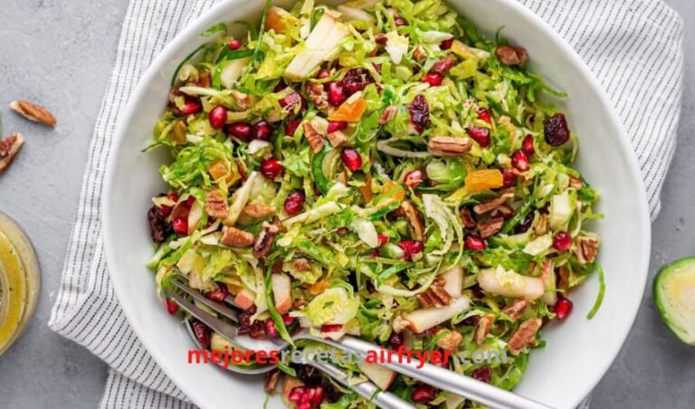 Receta Ensalada de Coles de Bruselas con Vinagreta Citríca