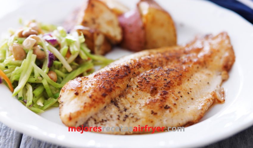 Receta Filetes de Tilapia en la Freidora de Aire