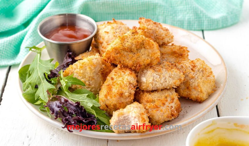 Receta Nuggets de Pollo en la Freidora de Aire