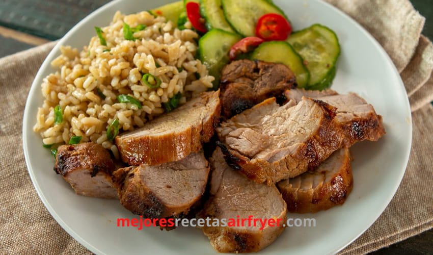 Receta Solomillo de Cerdo en la Freidora de Aire