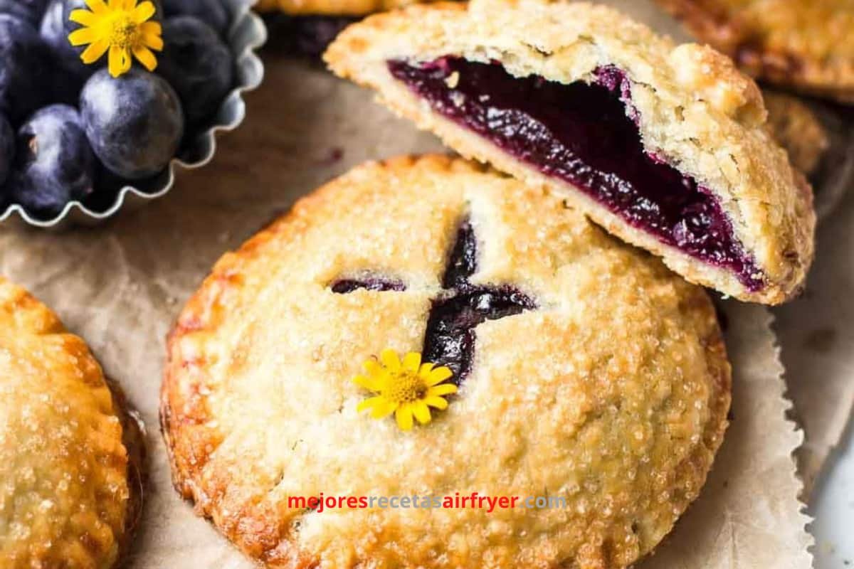 Receta Tarta de Arándanos en la Freidora de Aire