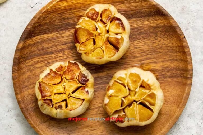 Receta de Ajo Asado en la Freidora de Aire