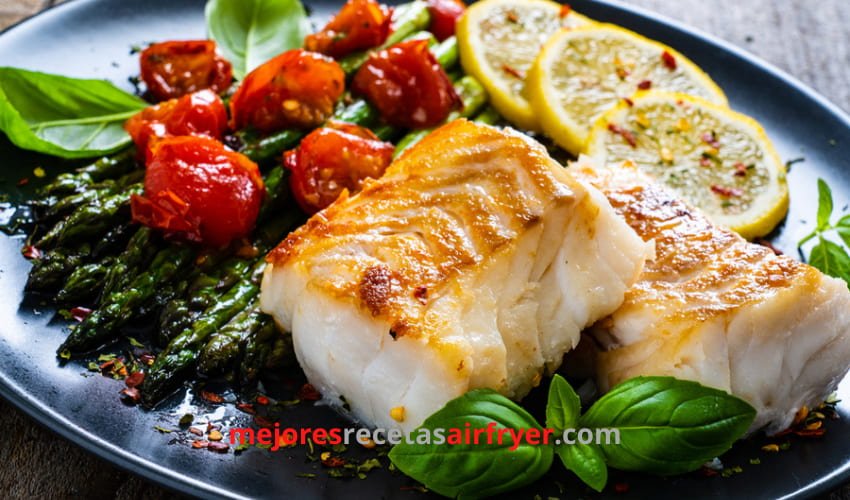 Receta Filete de Bacalao en una Freidora de Aire