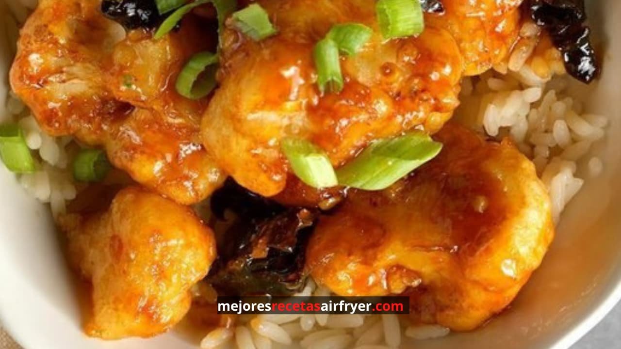 Receta de Cogollos de Coliflor en la airfryer