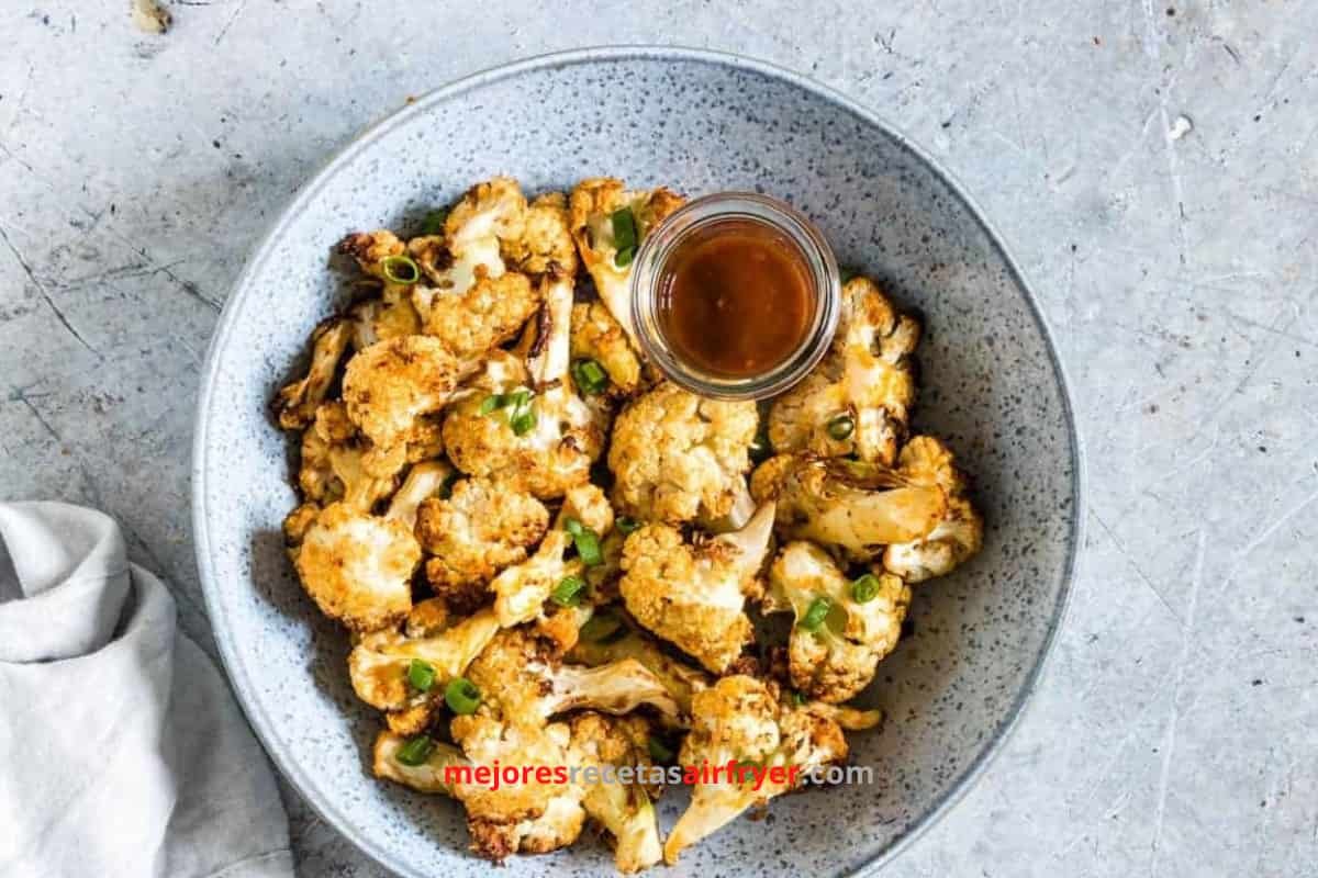 Receta de Coliflor Mediterránea en la Freidora de Aire