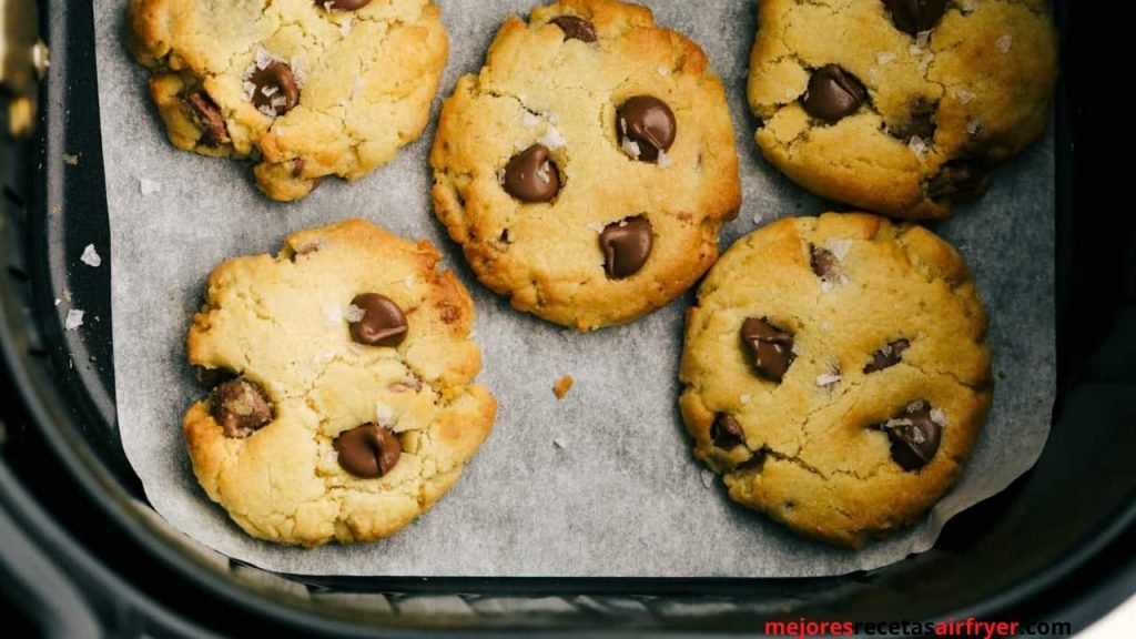 Receta de Galletas de avena con chispas de chocolate con la Air-Fryer