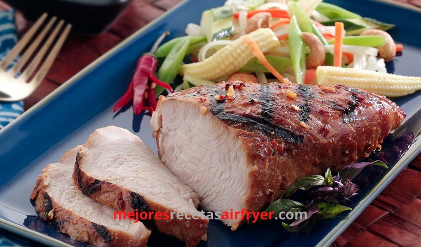 Receta de Lomo de Pavo Picante en la Freidora de Aire