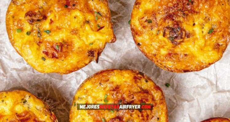 Muffins de huevo con Airfryer 2 Receta de Muffins de huevo con Airfryer