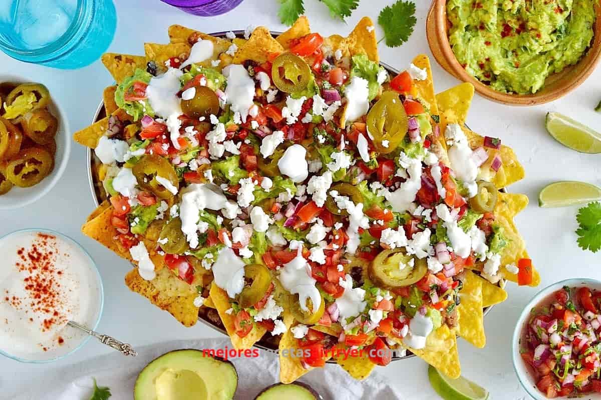 Receta de Nachos en la Freidora de Aire