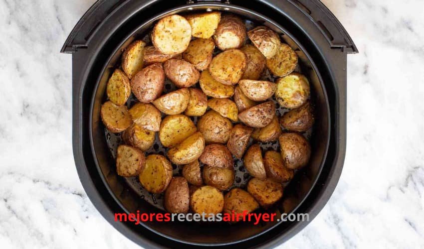 Papas Criollas Asadas en la Air Fryer 2 Receta de Papas Criollas Asadas en la Air Fryer