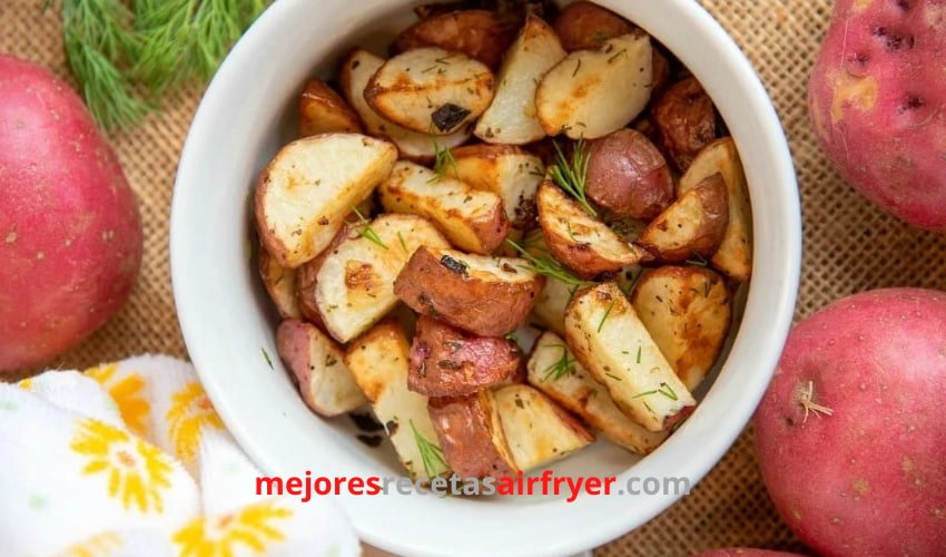 Receta de Papas Rojas en la Freidora de Aire