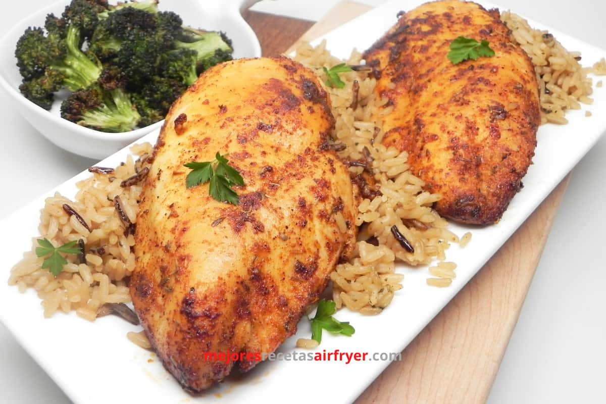 Receta de Pechugas de Pollo en la Freidora de Aire
