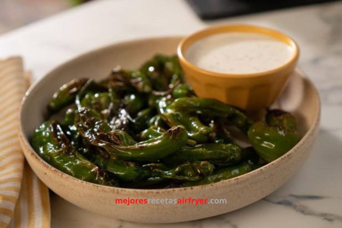 Receta de Pimientos Shishito en la Freidora de Aire