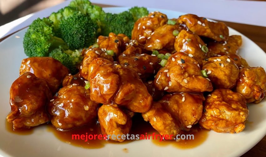 Receta de Pollo Agridulce en la Freidora de Aire
