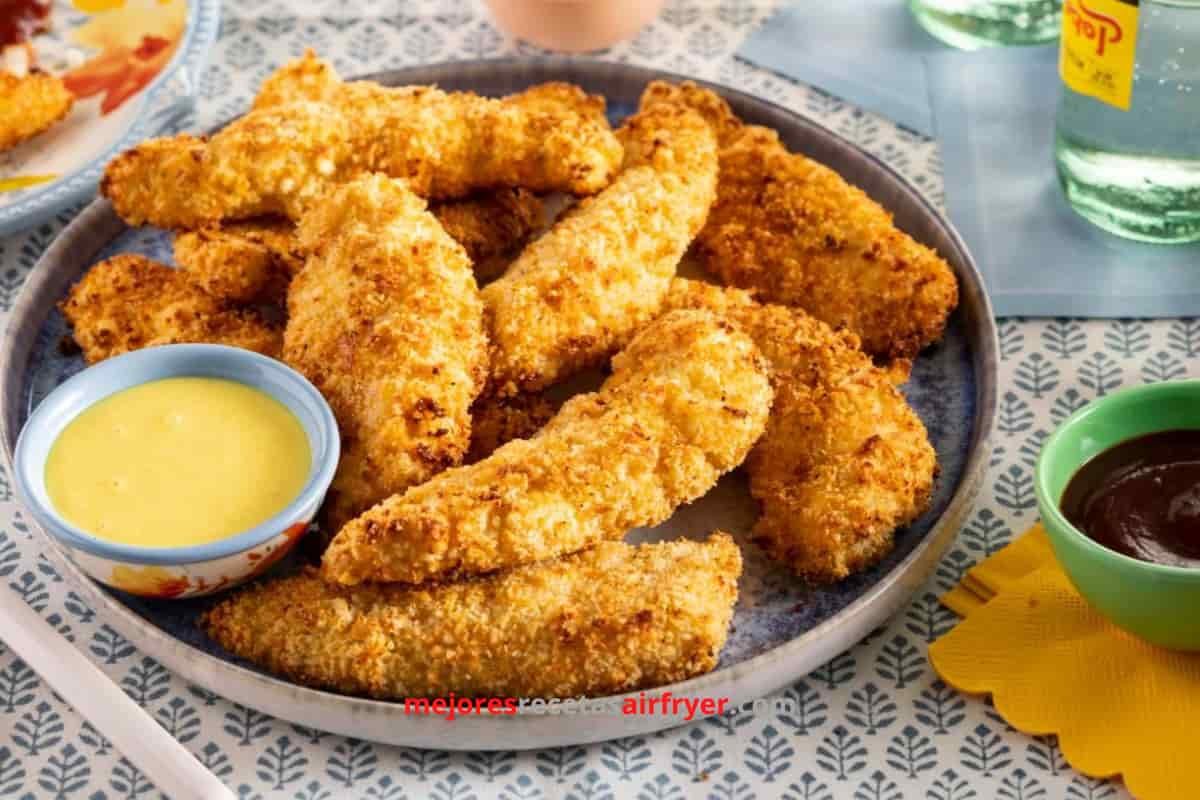 Receta de Pollo Apanado a la Barbacoa en la Freidora de Aire