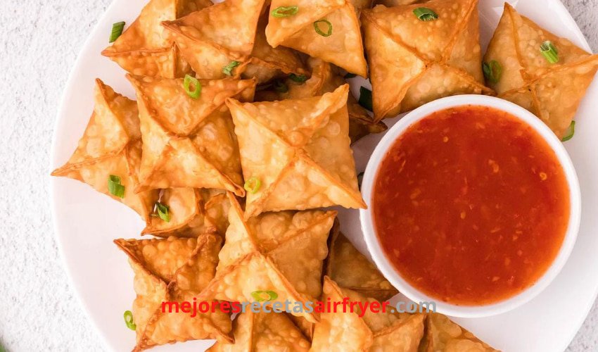 Receta de Rangoon de Cangrejo en la Freidora de Aire