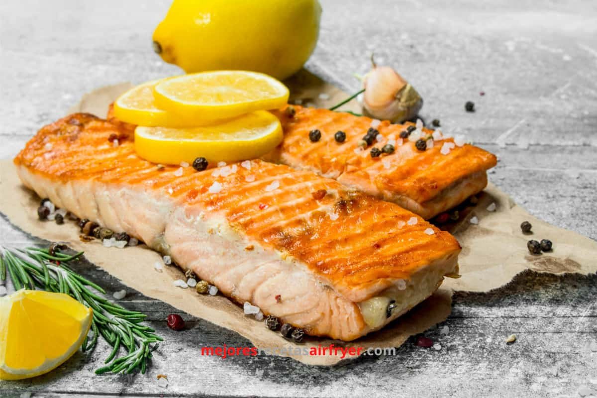 Receta de Salmón al Limón en la Freidora de Aire