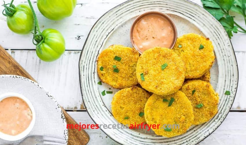 Receta de Tomates Apanados en la Freidora de Aire