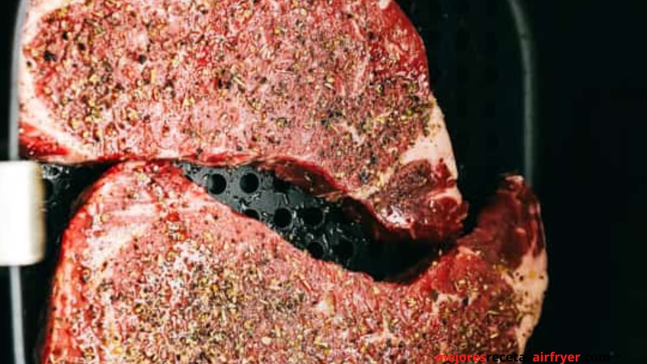 Receta para Cocinar Bistec con una AirFryer