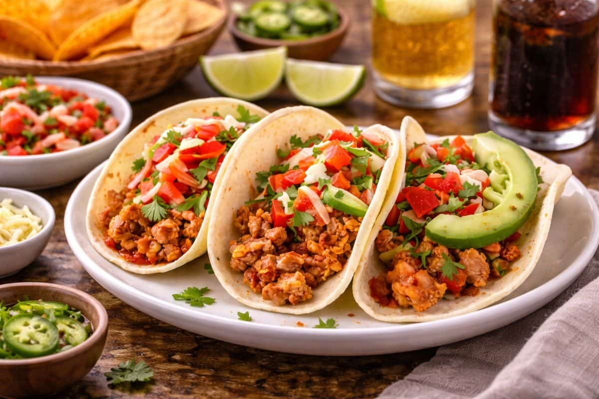 Receta rápida de tacos de cerdo para cualquier día