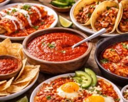 Salsa de chile rojo tradicional mexicana ¡Fácil y rápida!