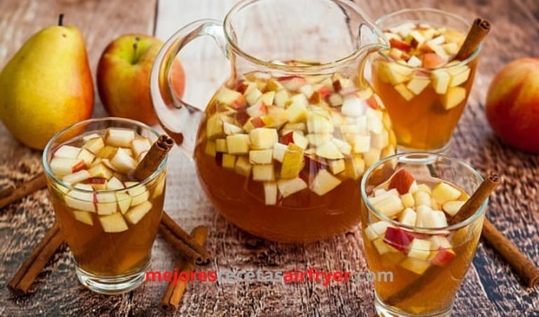 Sangría de Sidra de Manzana