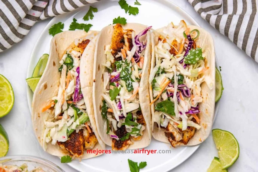 Tacos de Bacalao en la Freidora de Aire