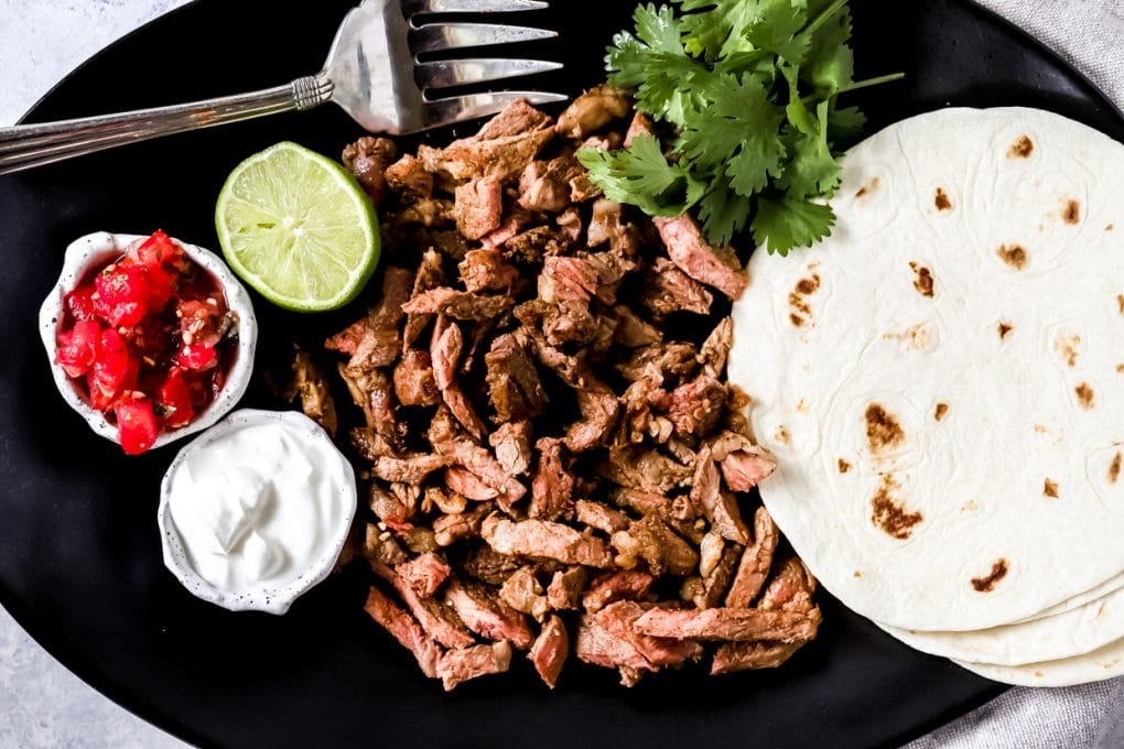 Tacos de Bistec con Freidora de aire 2 Tacos de Bistec 1