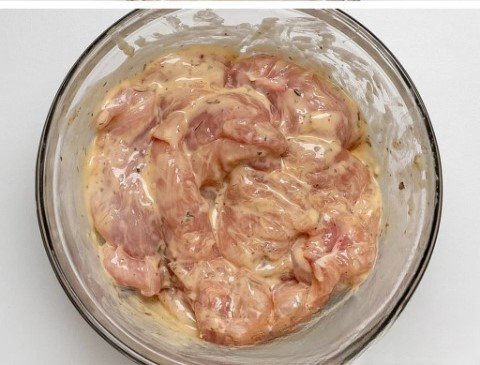 Tiras de pollo con hojuelas de maíz en freidora de aire 6 Tiras de pollo con hojuelas de maíz1