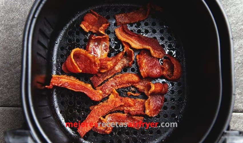 Tocino Confitado en la Air Fryer 2 Tocino Confitado