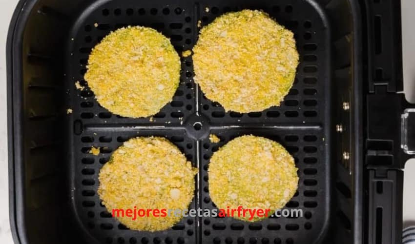 Receta de Tomates Apanados en la Freidora de Aire 2 Tomates Apanados en la air fryer