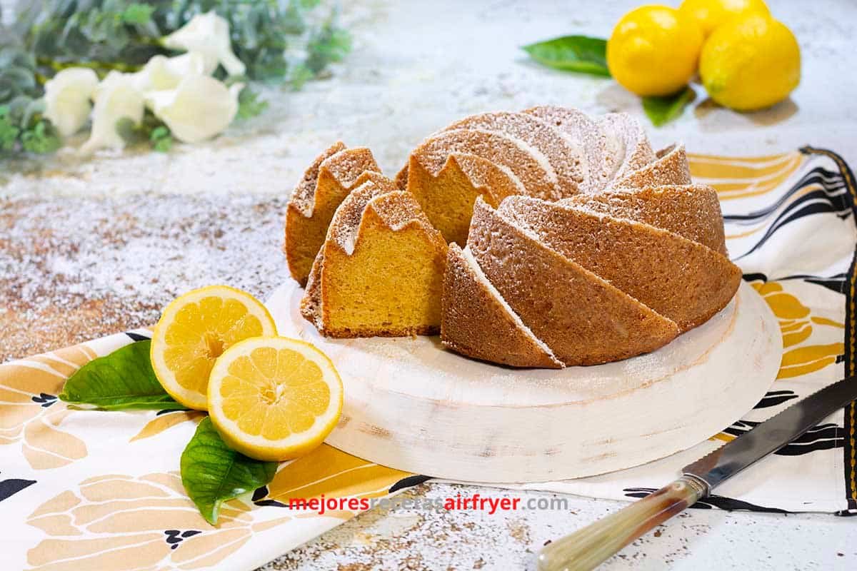 Torta de Limón en la Freidora de Aire