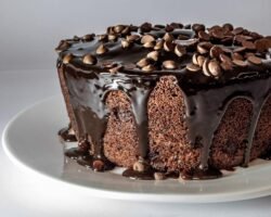 Torta de calabaza con chocolate en Horno