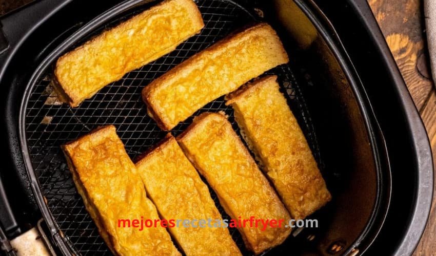 Tostadas Francesas en la Freidora de Aire 2 Tostadas Francesas en la Freidora de Aire