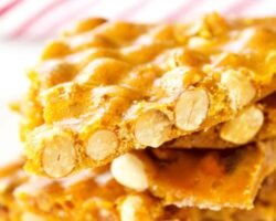 Turrón de cacahuete con receta tradicional