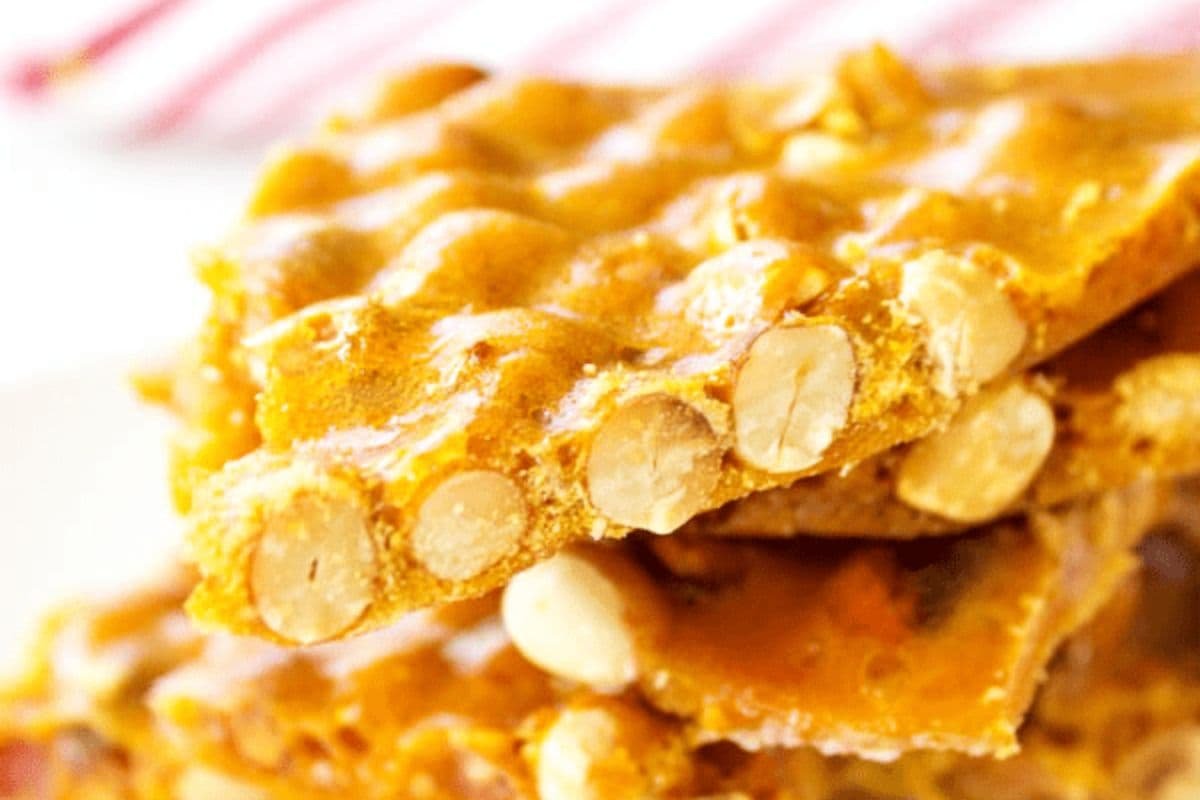 Turrón de cacahuete con receta tradicional