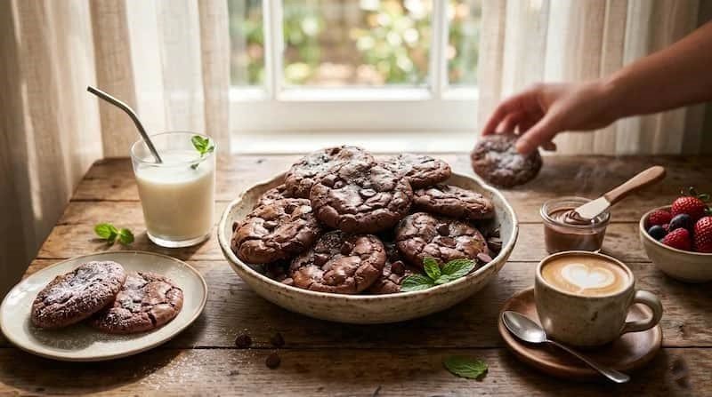 Una receta de galletas de chocolate que vale la pena repetir