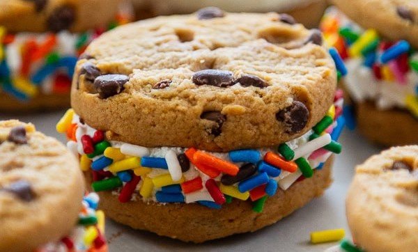 Variaciones para cambiar el sabor galetas sandwich