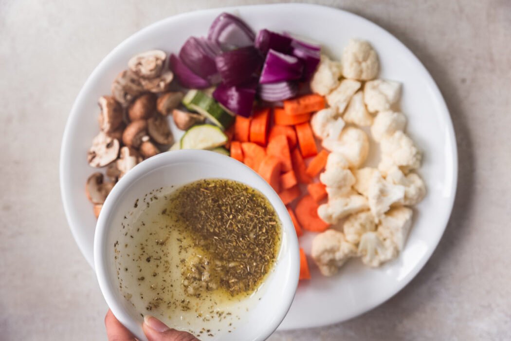 Verduras asadas en airfryer 4 Verduras asadas5