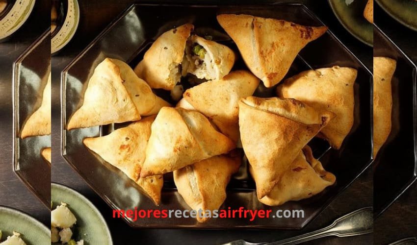 Samosas Indias en una Freidora de Aire 2 aprende Cómo preparar Samosas Indias en una Freidora de Aire