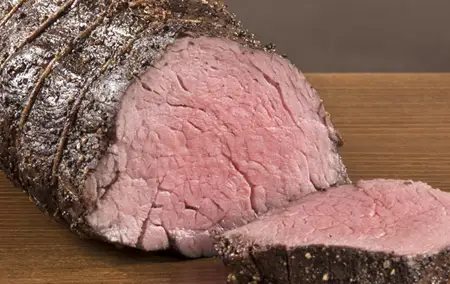 Cómo usar el Termómetro para medir la temperatura de Cocción de los alimentos 6 carne termino medio