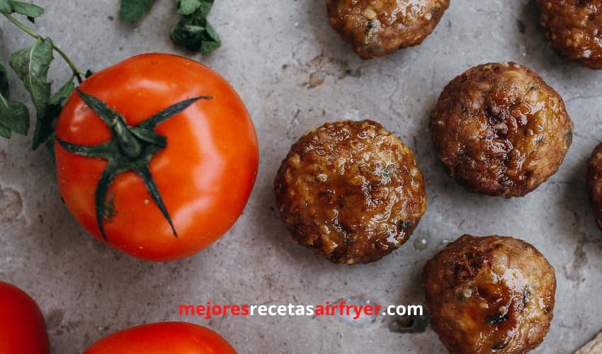 como preparar Albóndigas Keto Freidoras