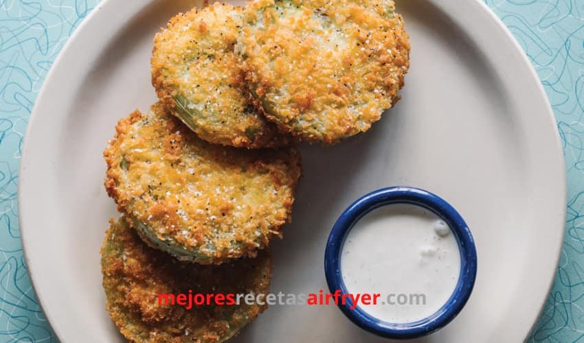 Receta de Tomates Apanados en la Freidora de Aire 3 cómo preparar Tomates Apanados en la Freidora de Aire