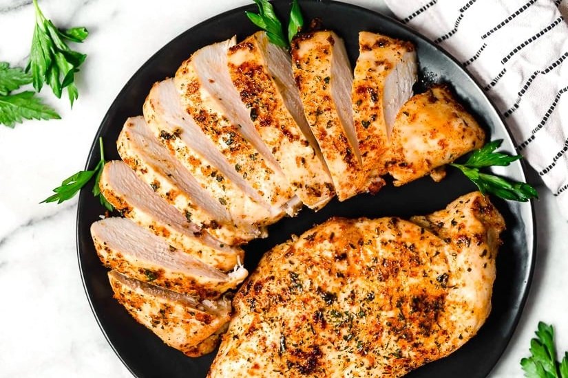 filetes de pollo air fryer