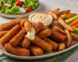 portada Palitos de mozzarella con chipotle al horno