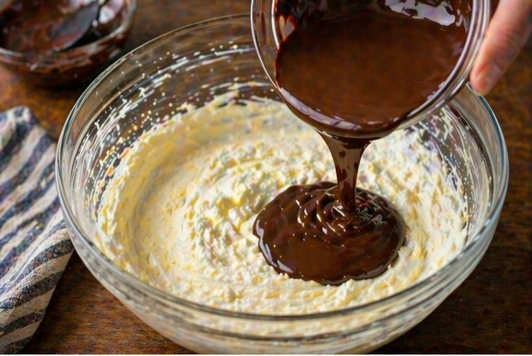 Cheesecake con brownie de chocolate10