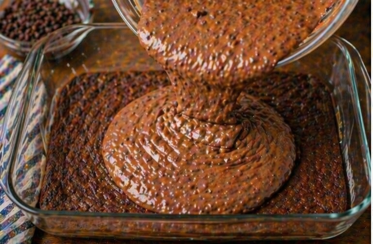 Cheesecake con brownie de chocolate5