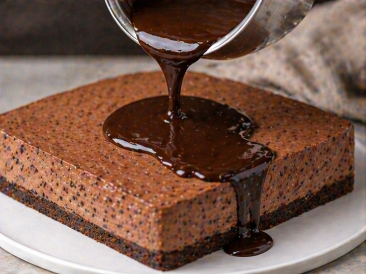 preparacion Cheesecake con brownie de chocolate18