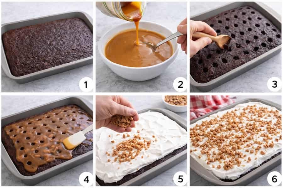 El proceso para lograr un pastel perfecto